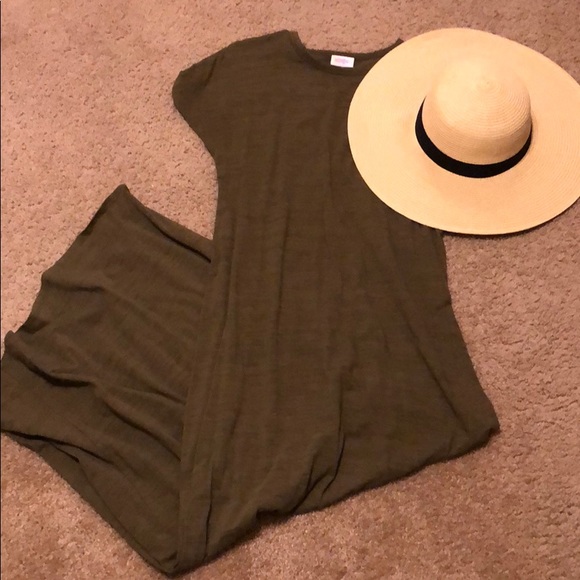LuLaRoe Dresses & Skirts - LuLaRoe Army Green Maria